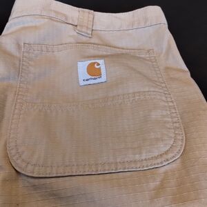 Carhartt Beige Utility Shorts